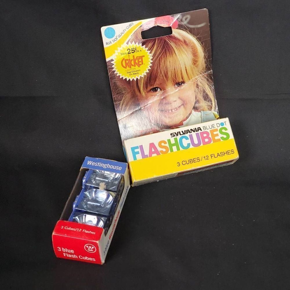 6 NIB Flash Cubes for camera